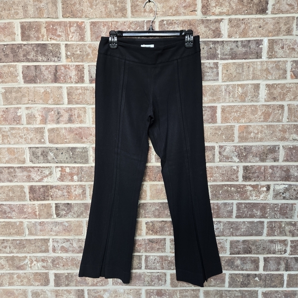 Moschino Black Flared Pants Size 6